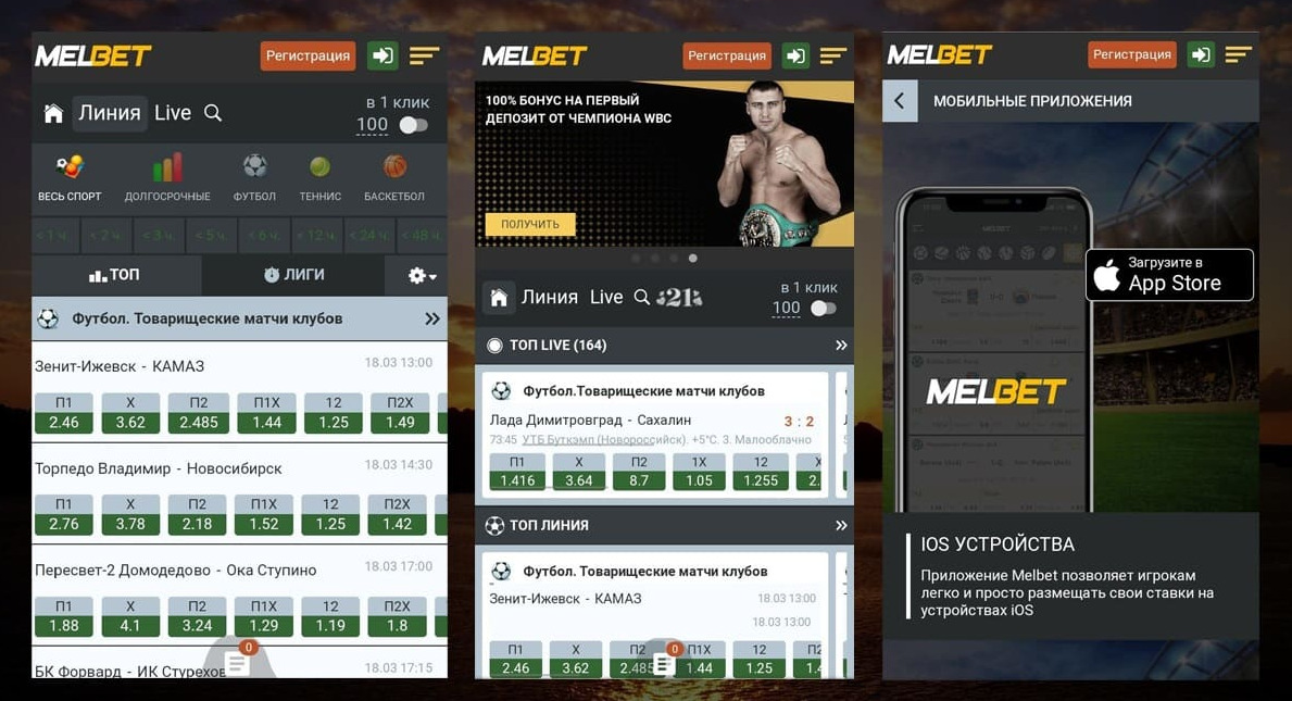 Особенности Melbet
